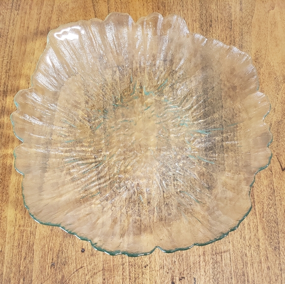 Glass serving platter EUC - Picture 8 of 11